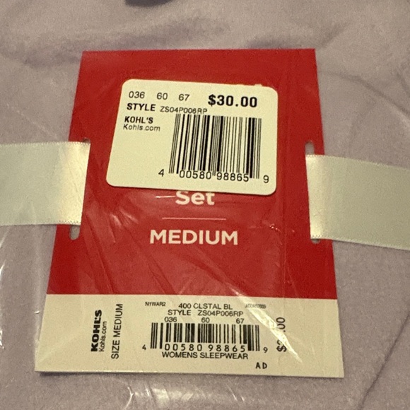 Sonoma Women's Lavender Pajama Set - Picture 3 of 4